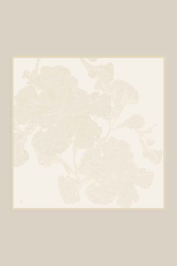 Farah Mulberry İpek Eşarp 90x90 cm - Açık Pudra