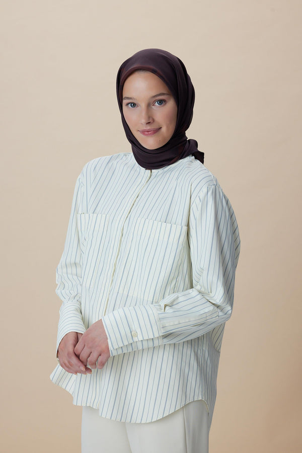 Farah Mulberry İpek Eşarp 90x90 cm - Bordo