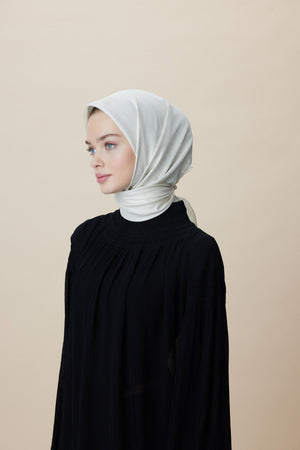 Farah Mulberry İpek Eşarp 90x90 cm - Fildişi