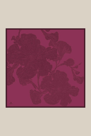 Farah Mulberry İpek Eşarp 90x90 cm - Gül Kurusu
