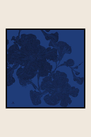 Farah Mulberry İpek Eşarp 90x90 cm - Saks
