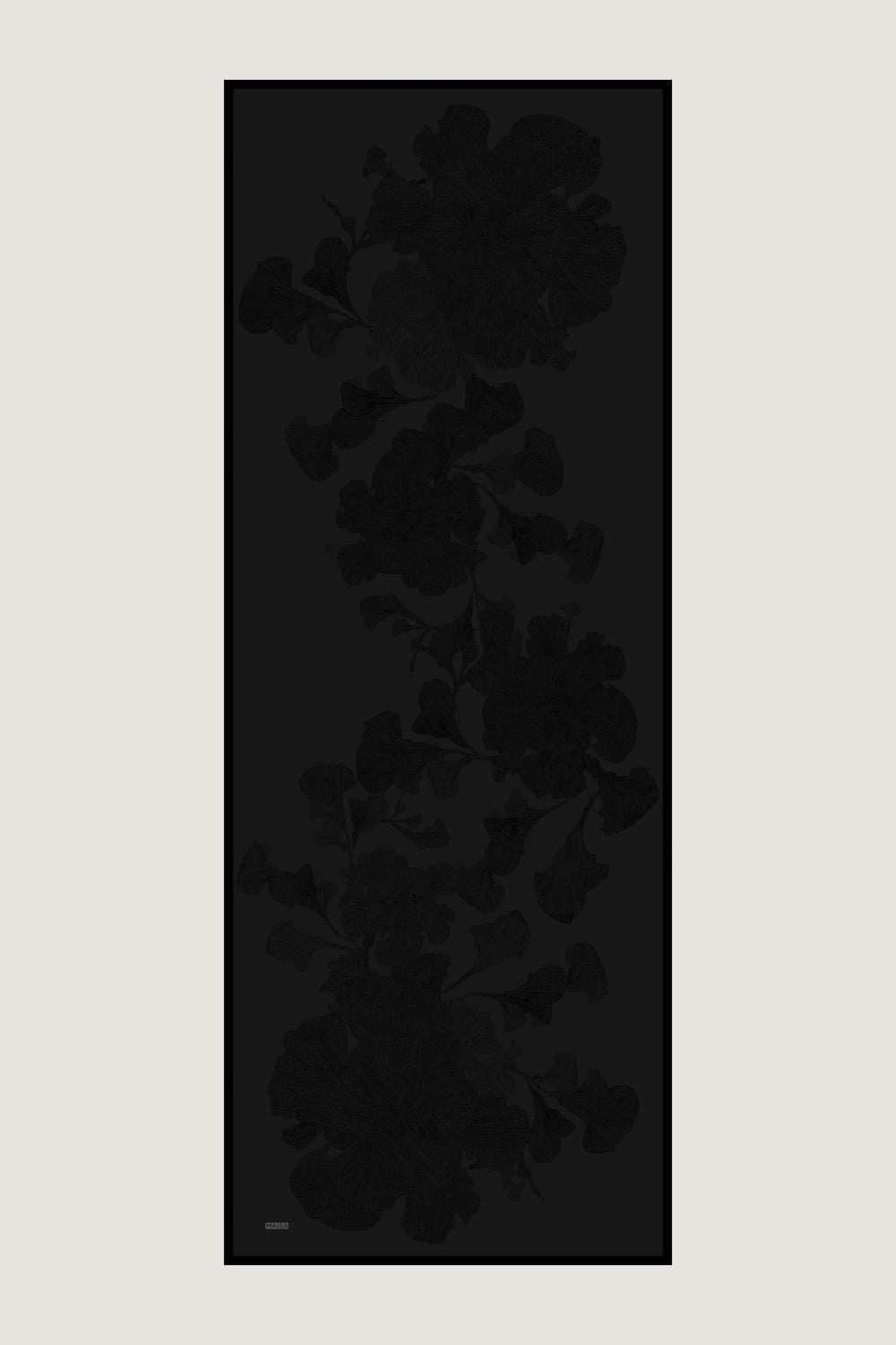 Farah Mulberry İpek Şal 70x190 cm - Antrasit