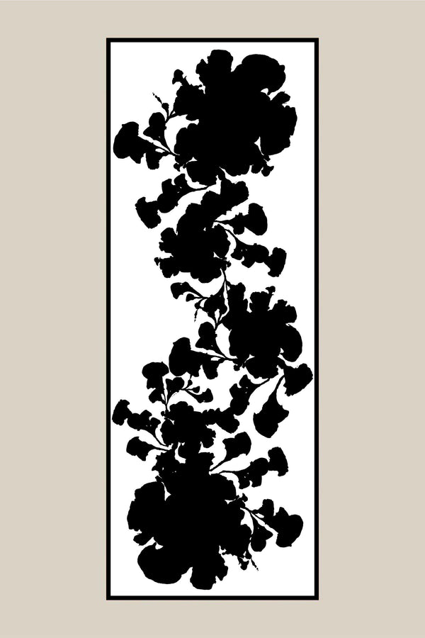 Farah Mulberry İpek Şal 70x190 cm - Klasik Siyah