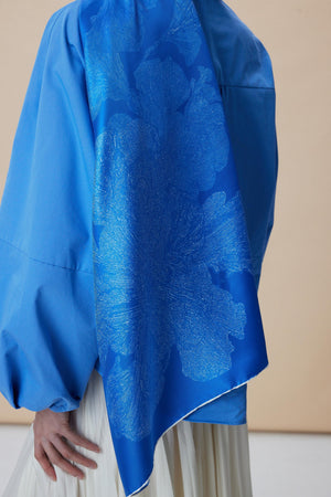 Farah Mulberry İpek Şal 70x190 - Saks
