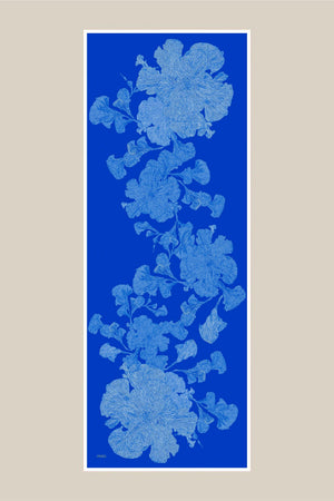 Farah Mulberry İpek Şal 70x190 - Saks