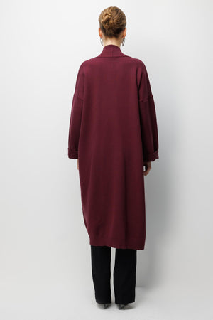 Aksesuar Detaylı Uzun Hırka