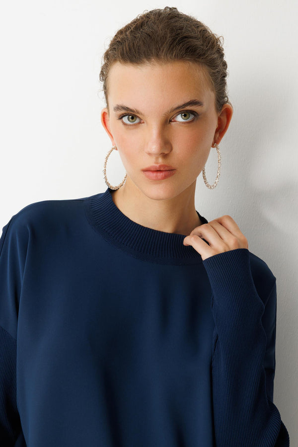 Balıkçı Yaka Bluz