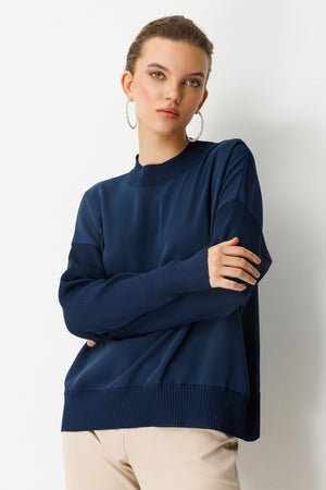 Balıkçı Yaka Bluz