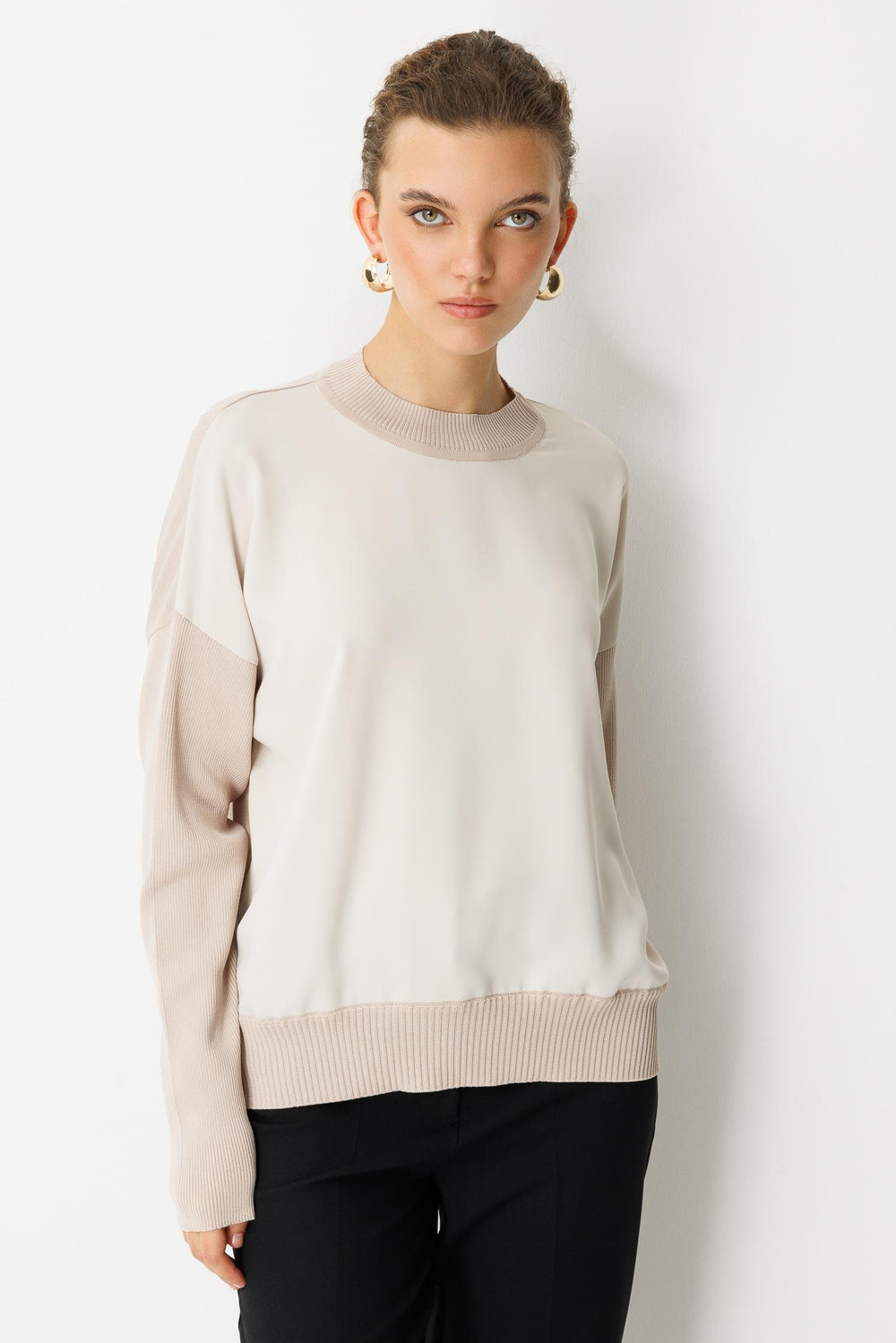 Balıkçı Yaka Bluz