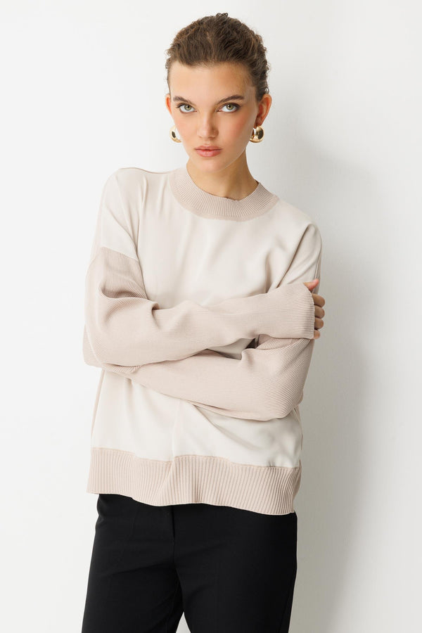 Balıkçı Yaka Bluz