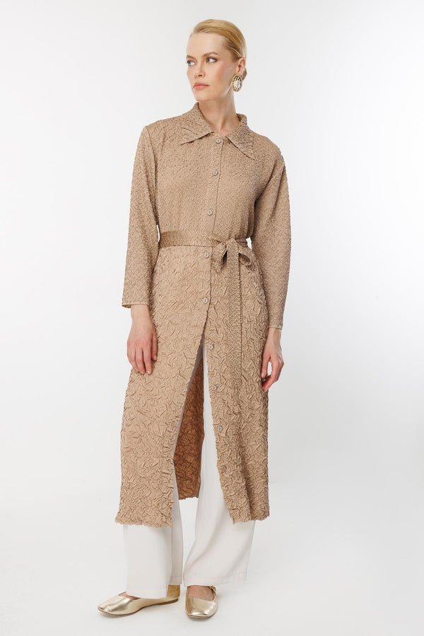 Gömlek Yaka Pardesü