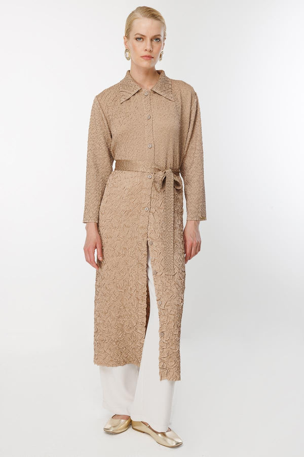 Gömlek Yaka Pardesü