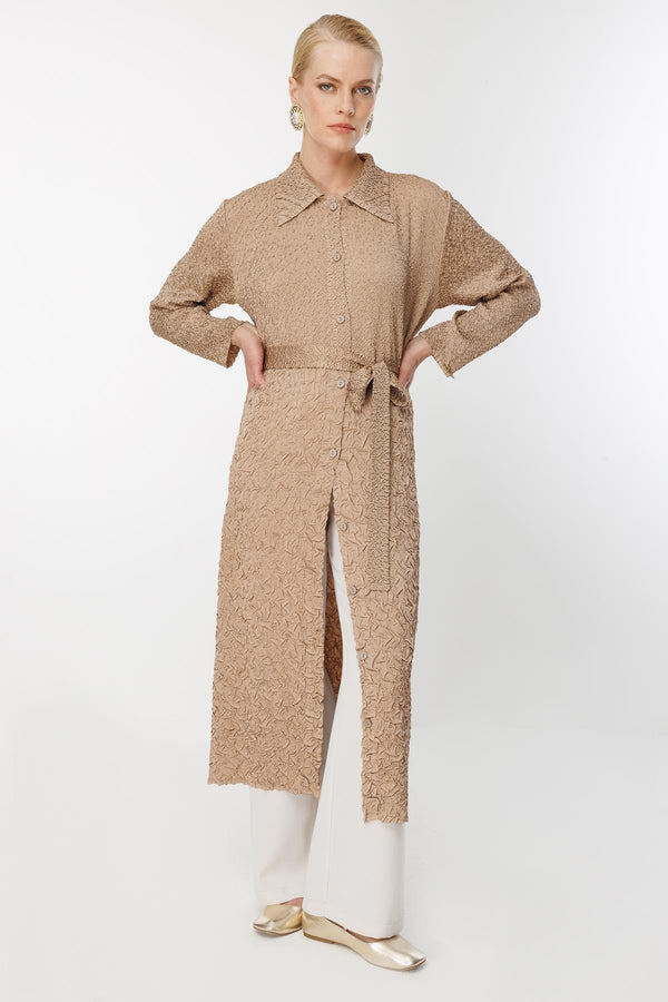 Gömlek Yaka Pardesü