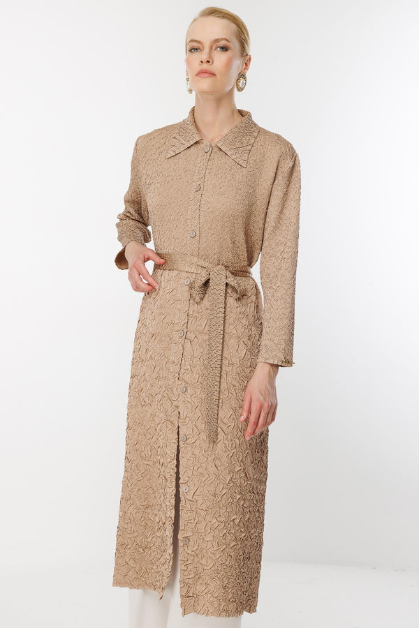 Gömlek Yaka Pardesü