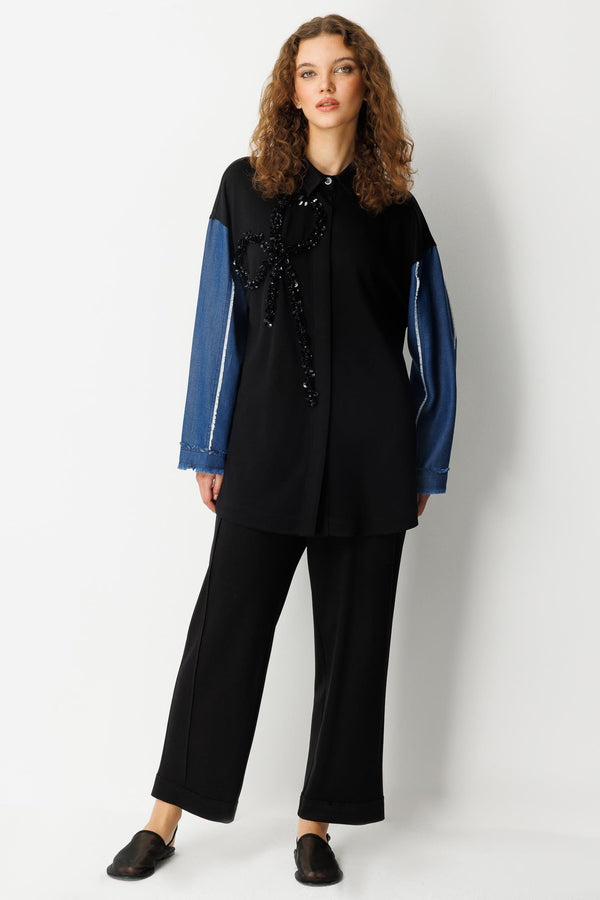 Payetli Fiyonk Detaylı Takım