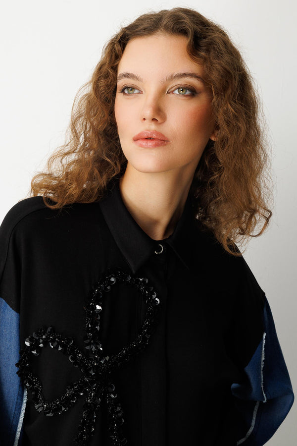 Payetli Fiyonk Detaylı Takım