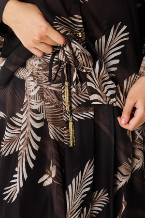 Tropikal Desenli Takım