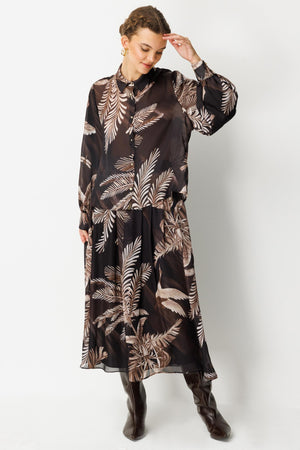 Tropikal Desenli Takım