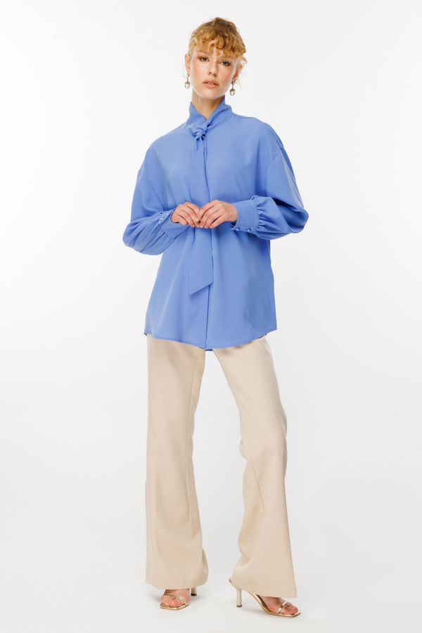 Yaka Detaylı Tunik