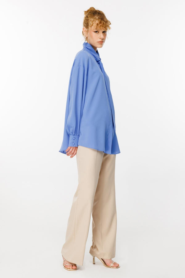 Yaka Detaylı Tunik