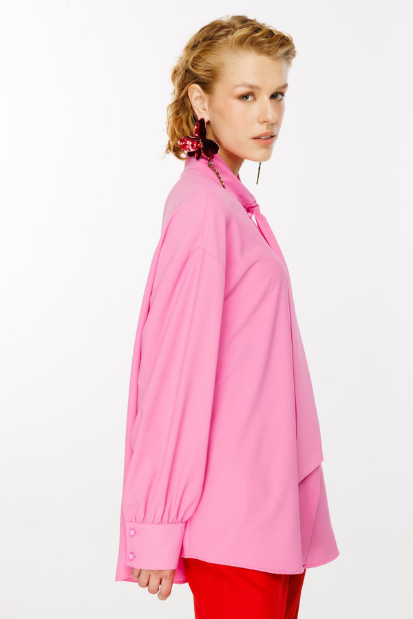 Yaka Detaylı Tunik