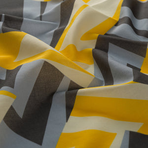 Hasat Sarısı Dörtyol Pamuk Eşarp