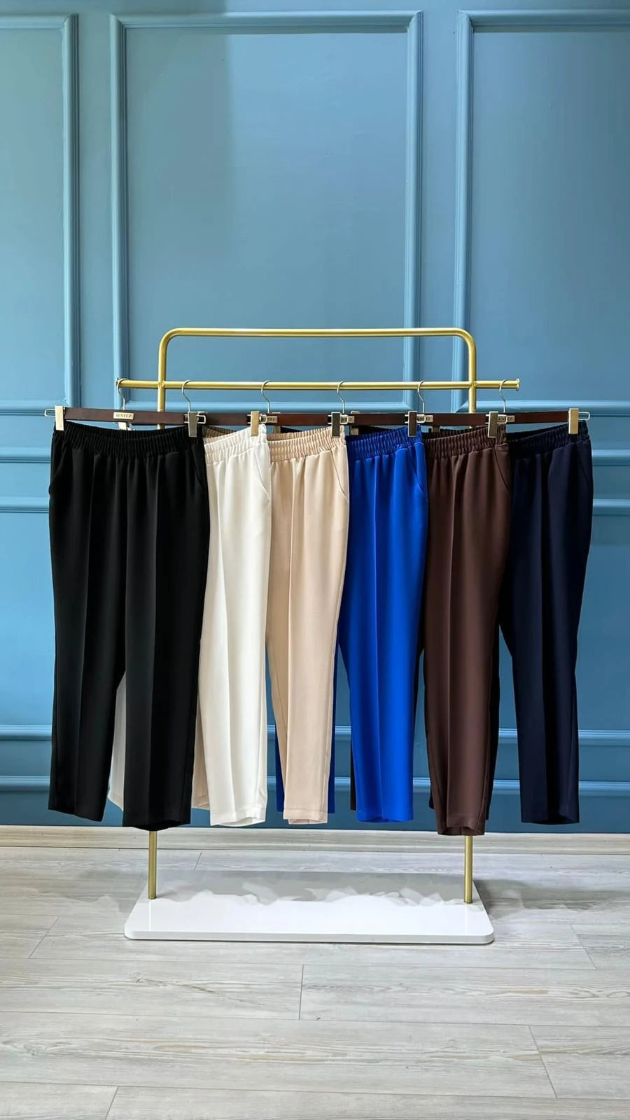 Beli Lastikli Petek Desen Pantolon