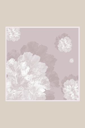 Katre Tivil İpek Eşarp 90x90 cm - Pudra Pembe