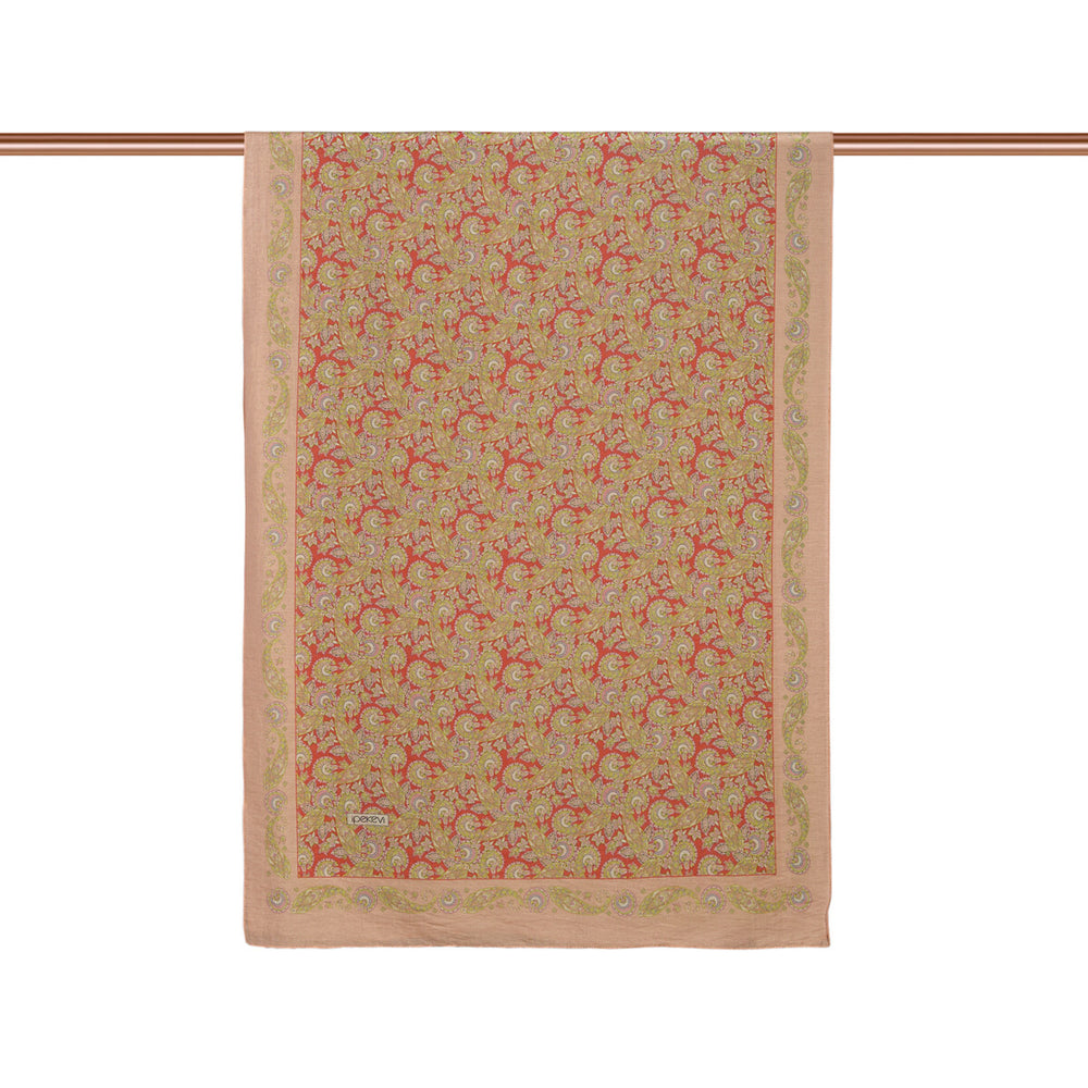 Pudra Mezopotamya Model 02 Desenli Tencel Sal