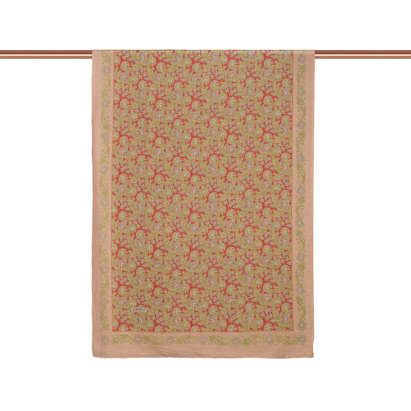 Pudra Mezopotamya Model 02 Desenli Tencel Sal