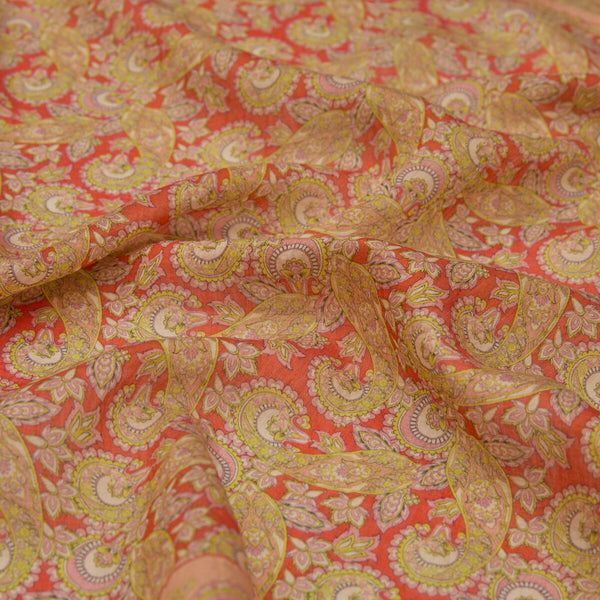Pudra Mezopotamya Model 02 Desenli Tencel Sal