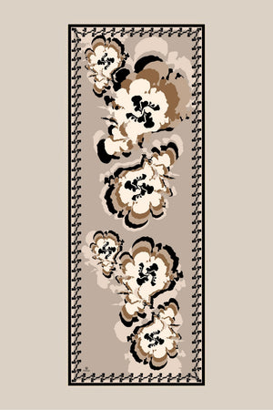 Seda Krep İpek Şal 70x190 Cm - Bej