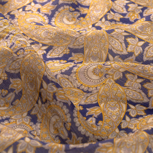 Taş Gold Mezopotamya Model 02 Desenli Tensel Eşarp