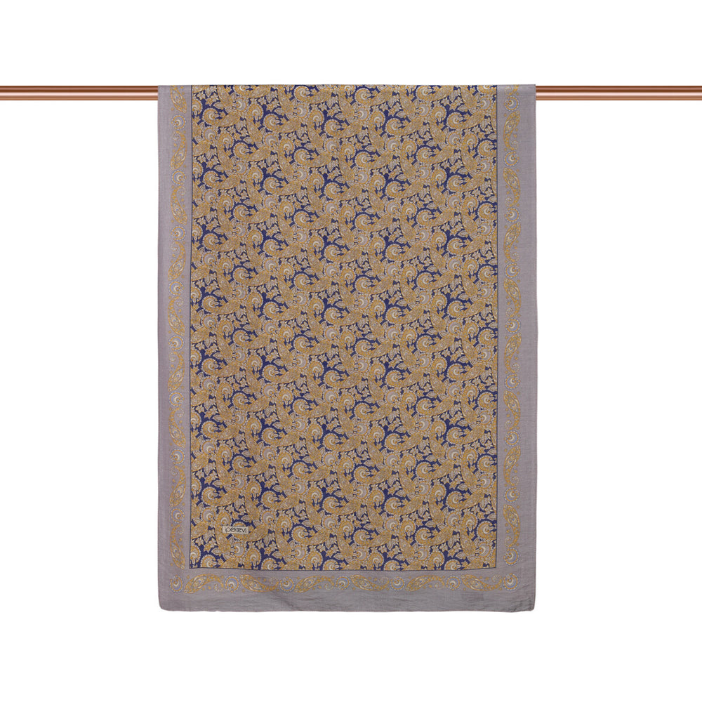 Taş Mezopotamya Model 02 Desenli Tencel Sal