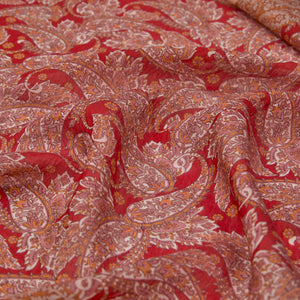 Terracotta Mezopotamya Desenli Tensel Şal
