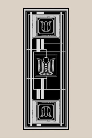 Vira Krep İpek Şal 70x190 Cm - Siyah
