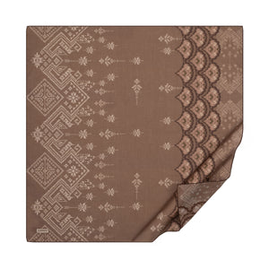 Vizon Kilim Esintisi Pamuk Eşarp